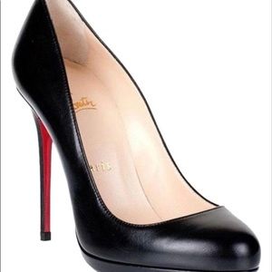 Christian Louboutin
Filo Leather Red Sole Pump, Black_ holiday season